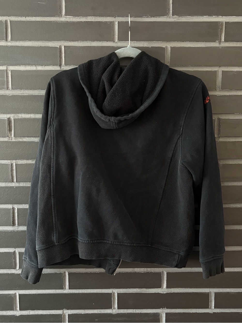 Harley Davidson black zip up hoodie - Picture 3 of 4